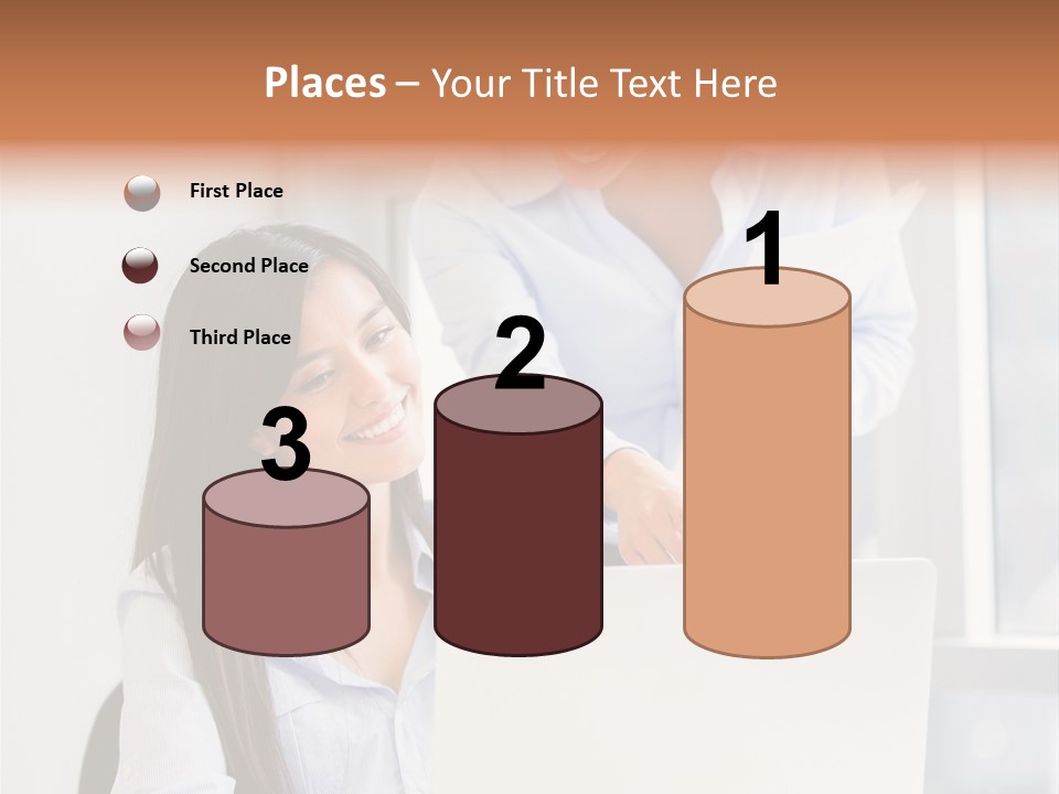 Happy Person Business PowerPoint Template