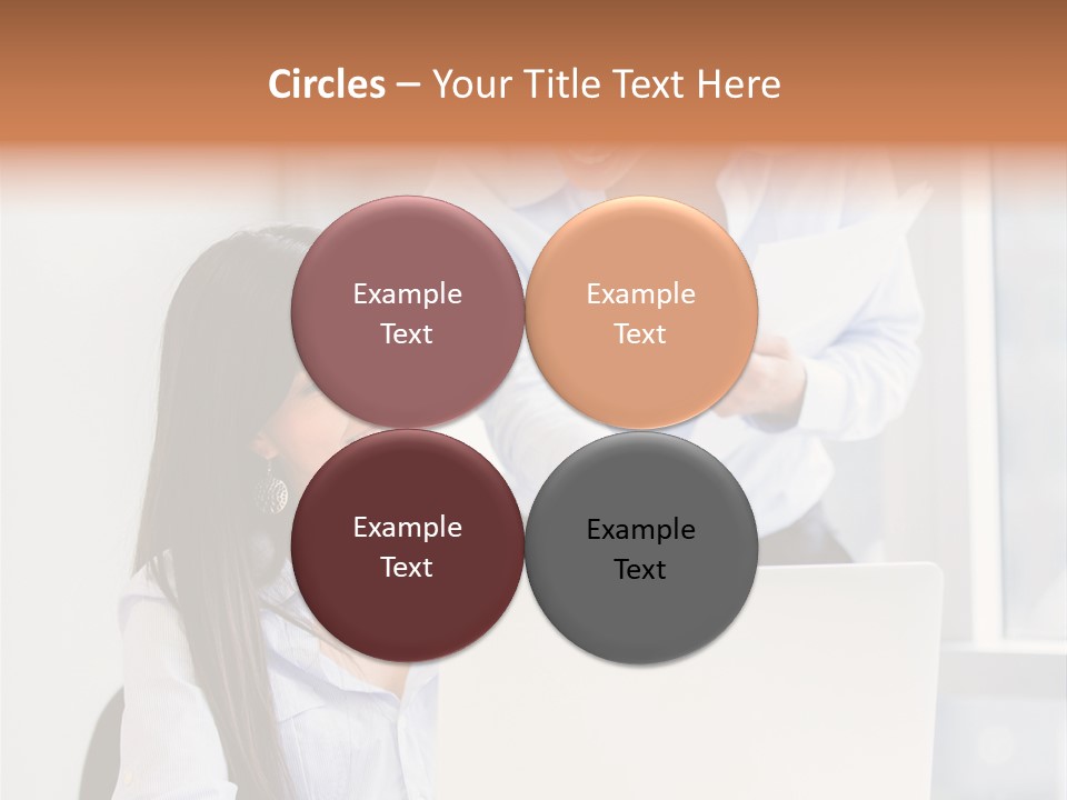 Happy Person Business PowerPoint Template