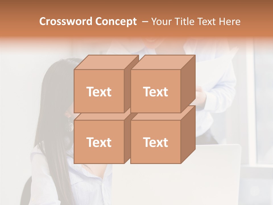 Happy Person Business PowerPoint Template