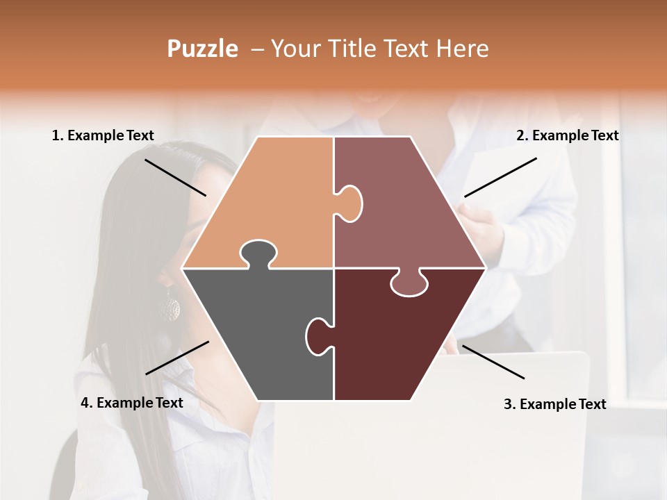 Happy Person Business PowerPoint Template