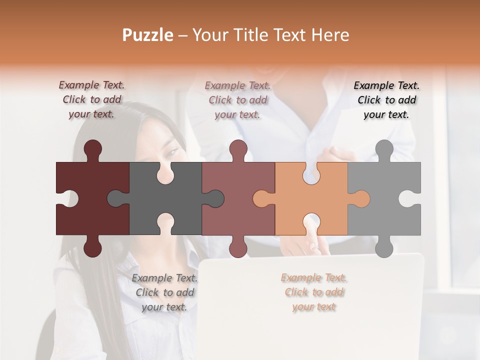 Happy Person Business PowerPoint Template