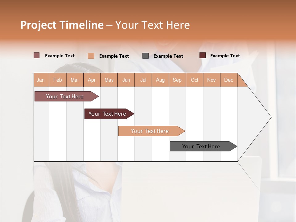 Happy Person Business PowerPoint Template