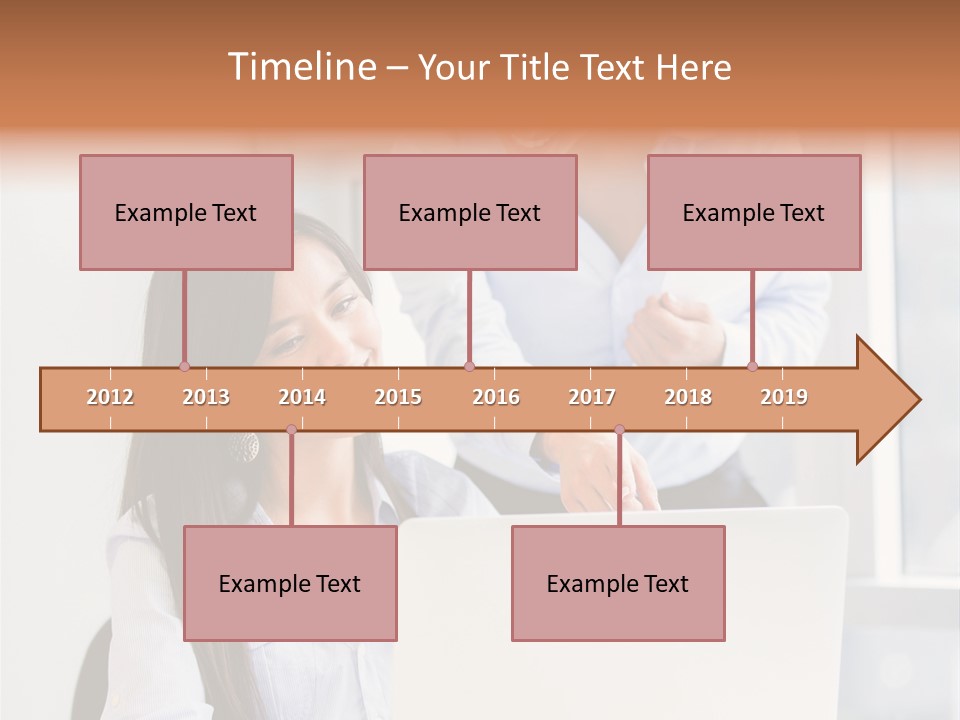 Happy Person Business PowerPoint Template