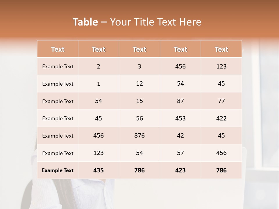 Happy Person Business PowerPoint Template