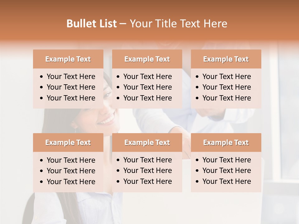 Happy Person Business PowerPoint Template