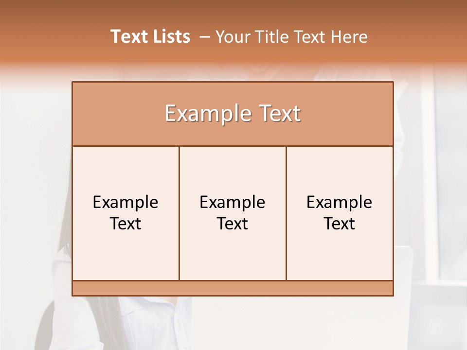 Happy Person Business PowerPoint Template