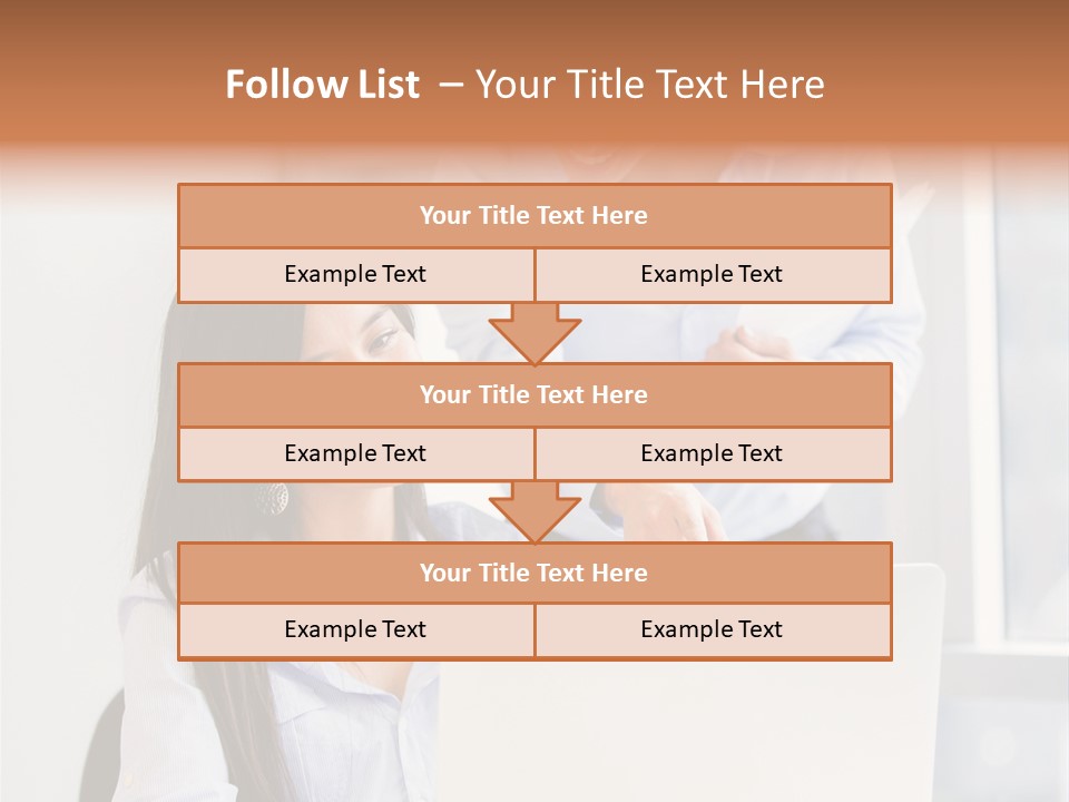 Happy Person Business PowerPoint Template