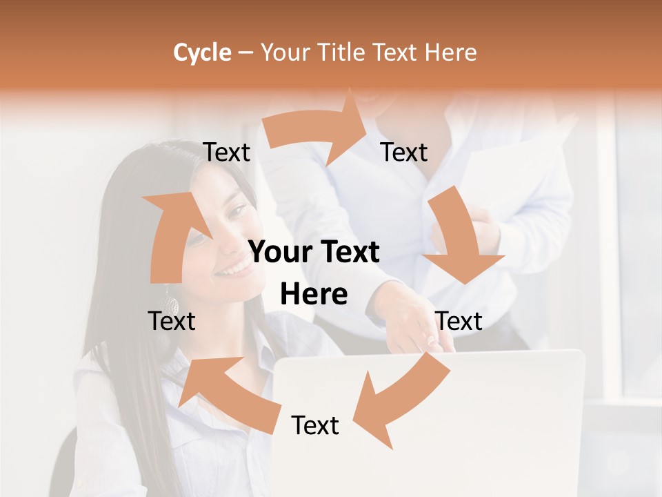 Happy Person Business PowerPoint Template