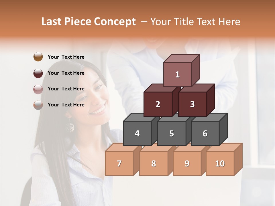 Happy Person Business PowerPoint Template