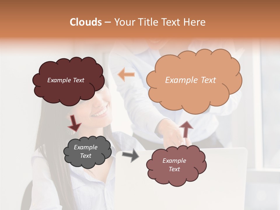 Happy Person Business PowerPoint Template