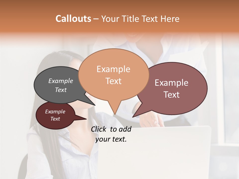 Happy Person Business PowerPoint Template