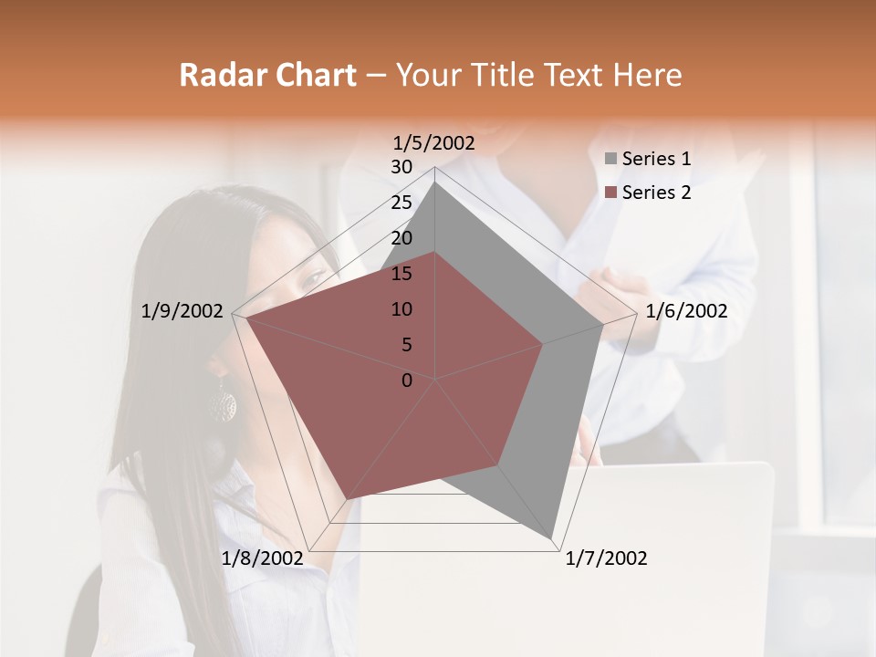 Happy Person Business PowerPoint Template