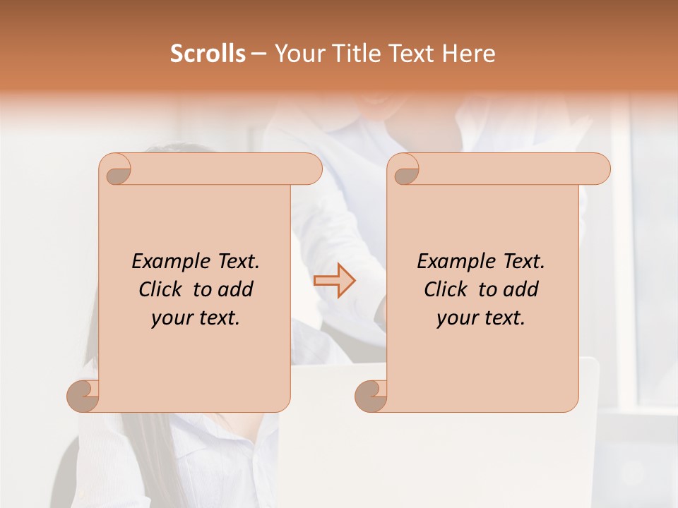Happy Person Business PowerPoint Template