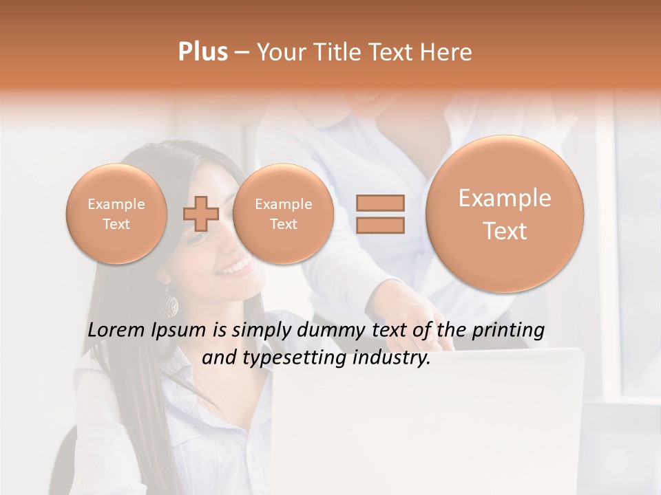 Happy Person Business PowerPoint Template