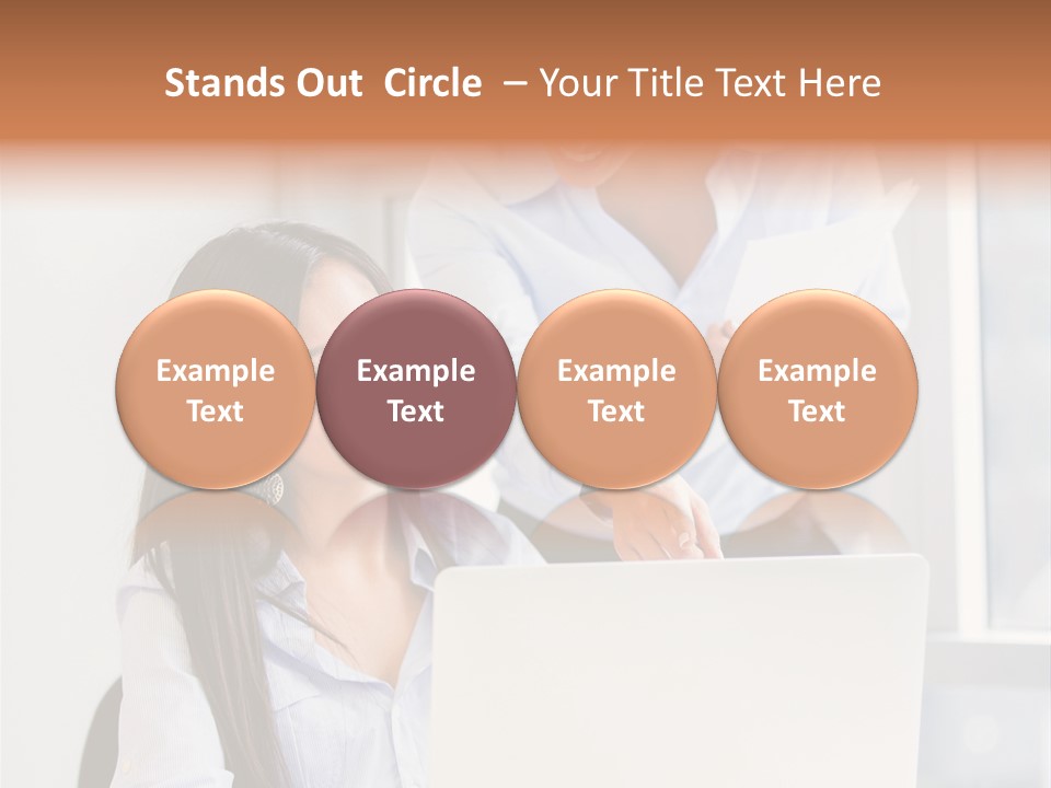 Happy Person Business PowerPoint Template