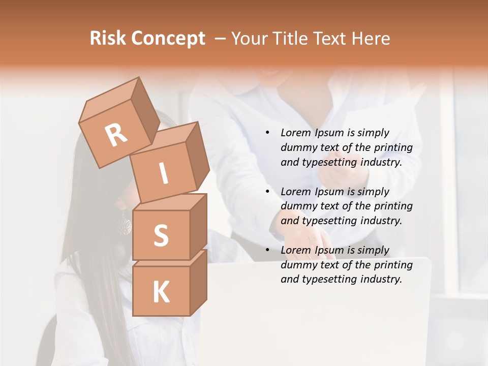 Happy Person Business PowerPoint Template