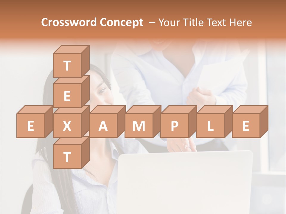 Happy Person Business PowerPoint Template