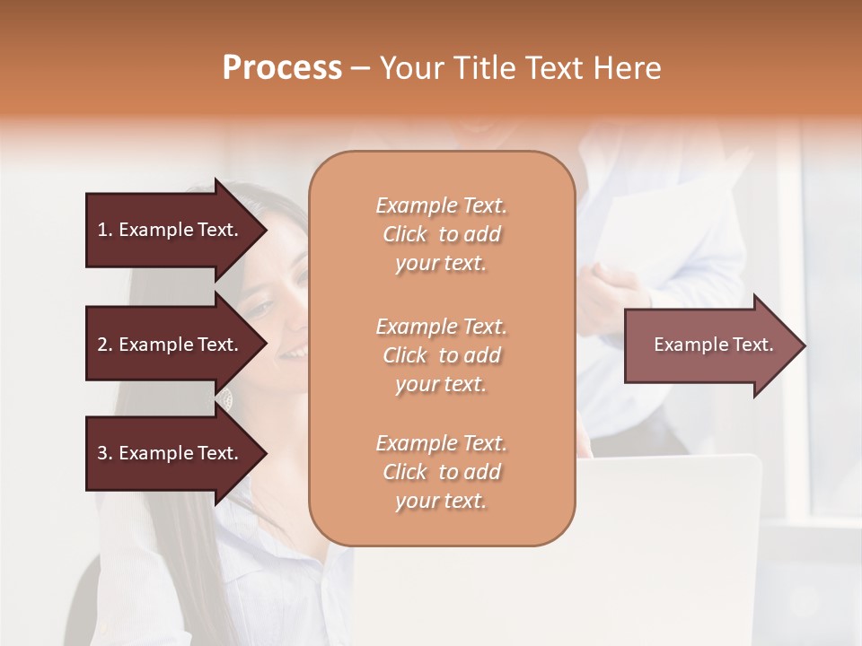 Happy Person Business PowerPoint Template