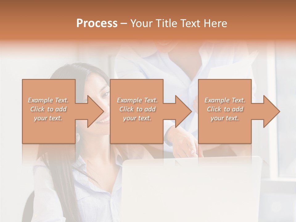 Happy Person Business PowerPoint Template