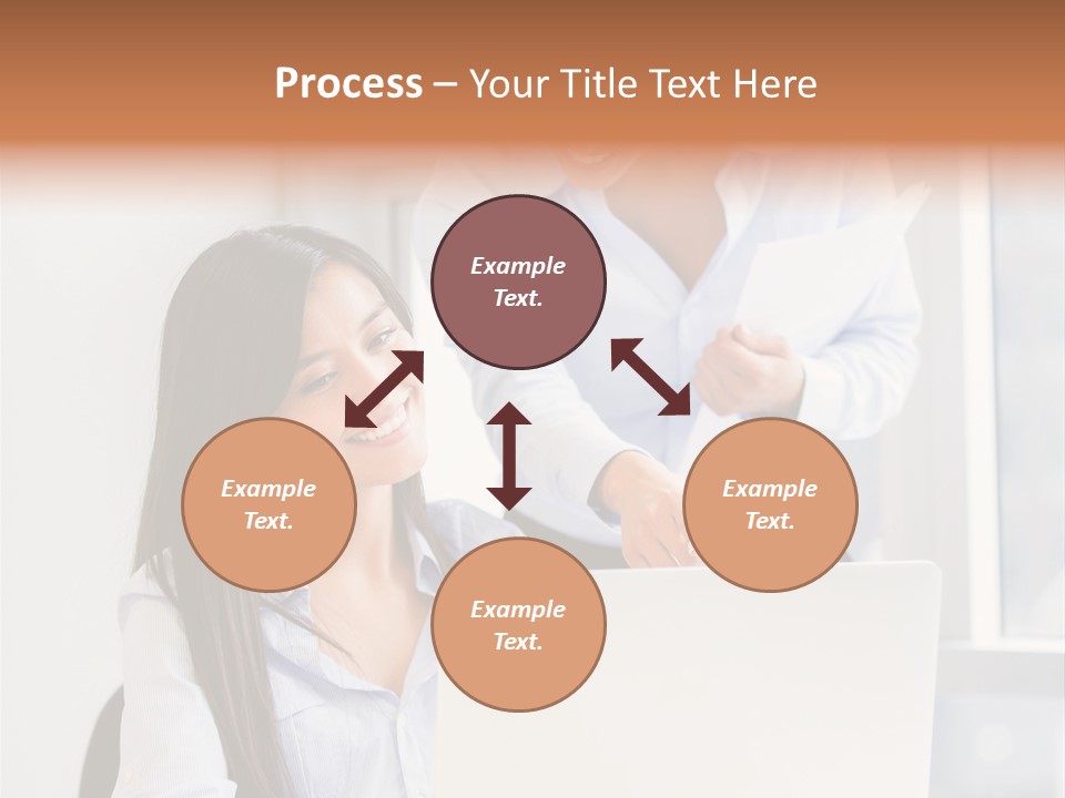 Happy Person Business PowerPoint Template