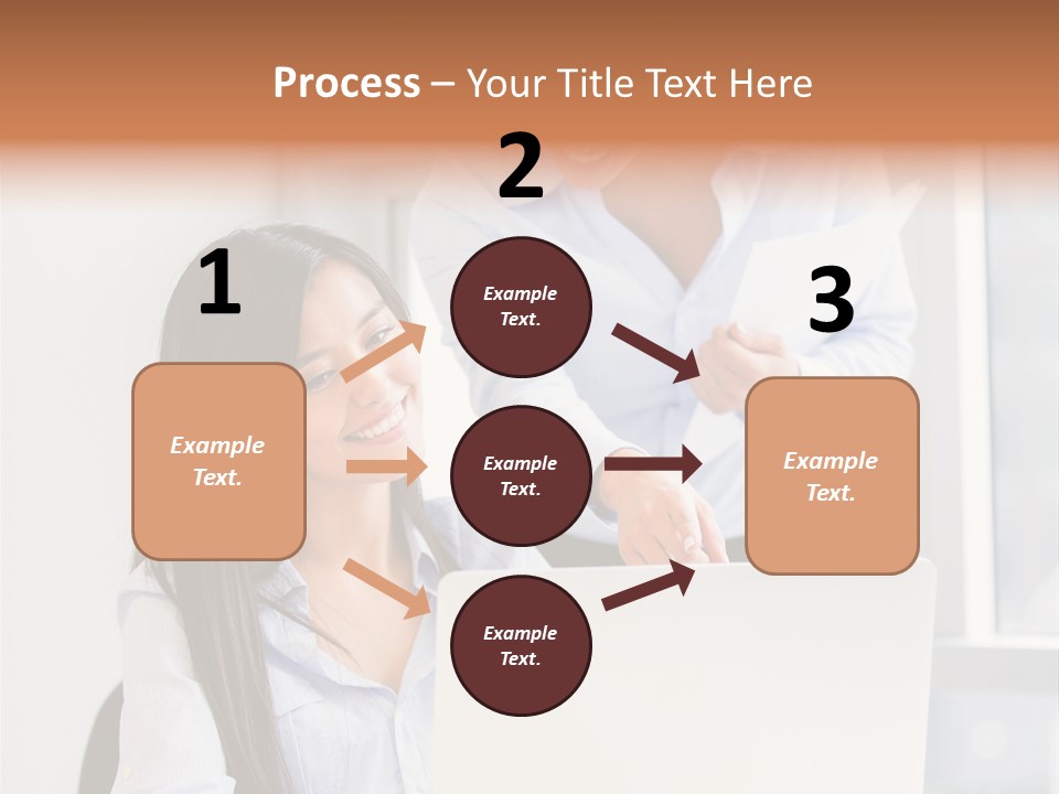 Happy Person Business PowerPoint Template