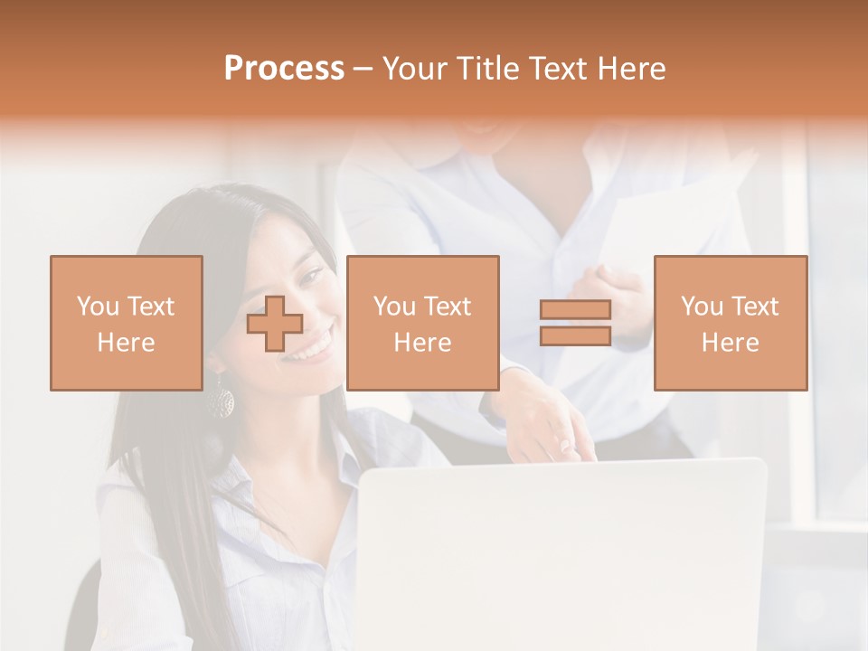 Happy Person Business PowerPoint Template