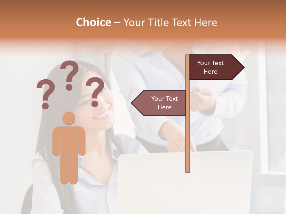 Happy Person Business PowerPoint Template