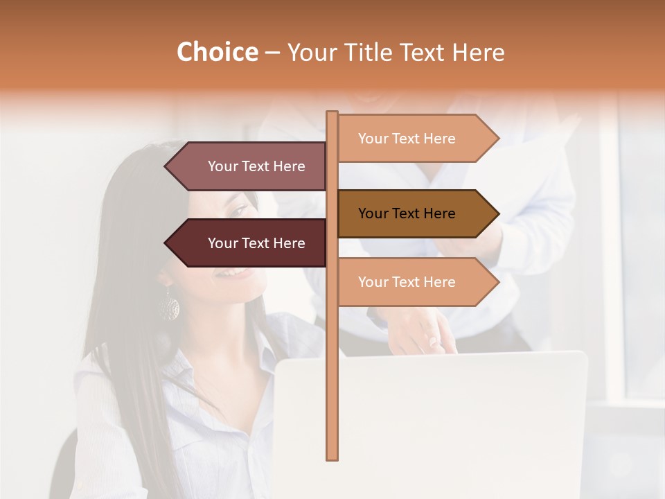 Happy Person Business PowerPoint Template