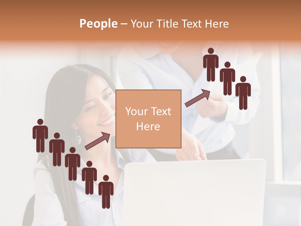 Happy Person Business PowerPoint Template