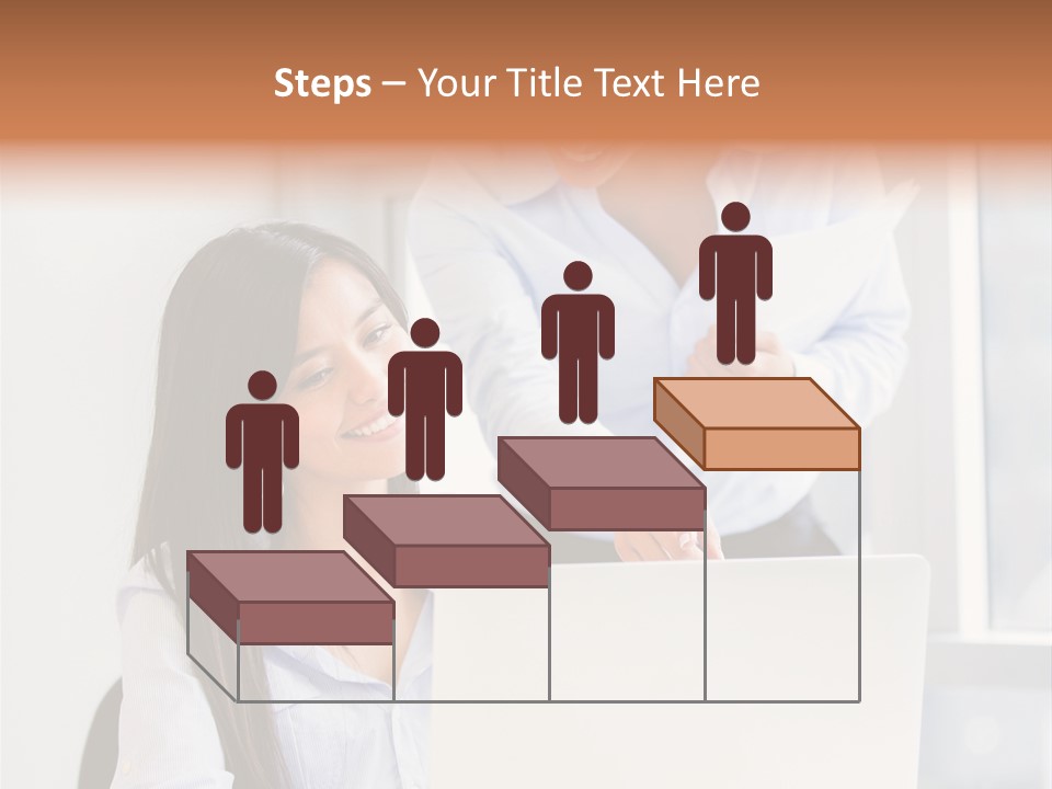 Happy Person Business PowerPoint Template