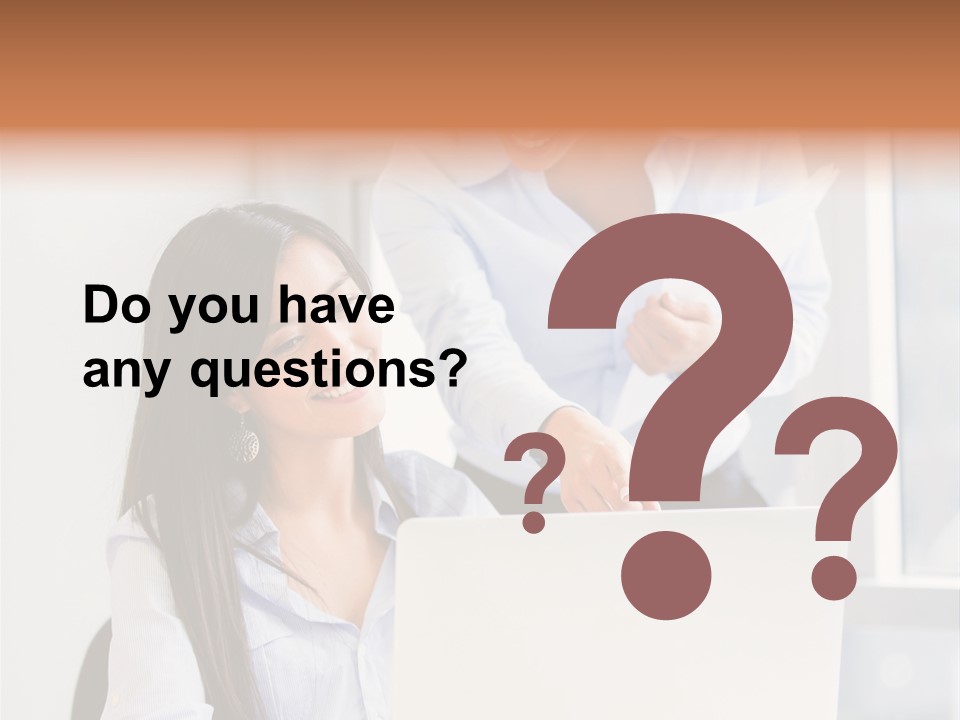 Happy Person Business PowerPoint Template