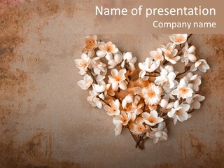 Easter Vintage Floral PowerPoint Template