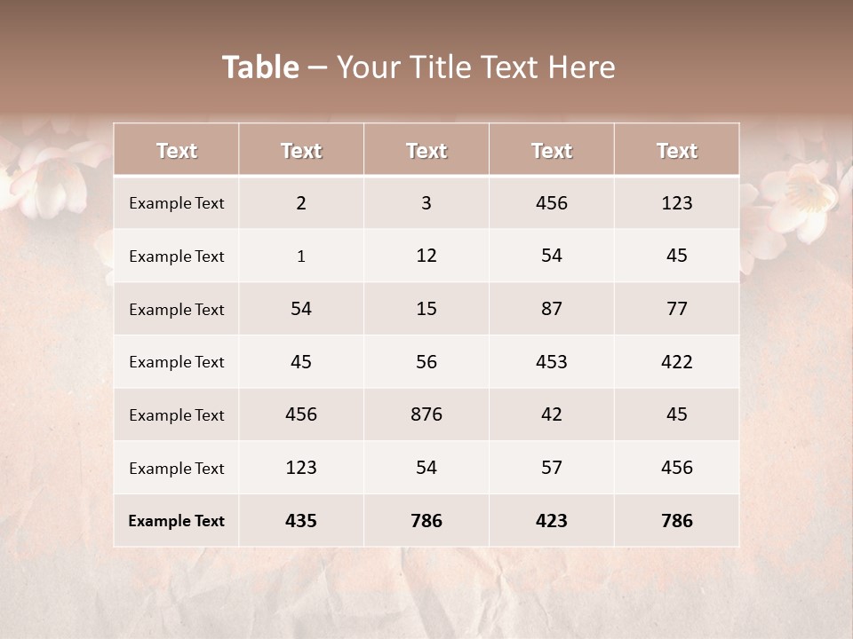 White Empty Happy PowerPoint Template