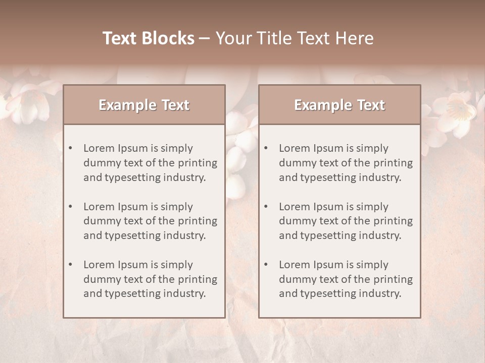 White Empty Happy PowerPoint Template