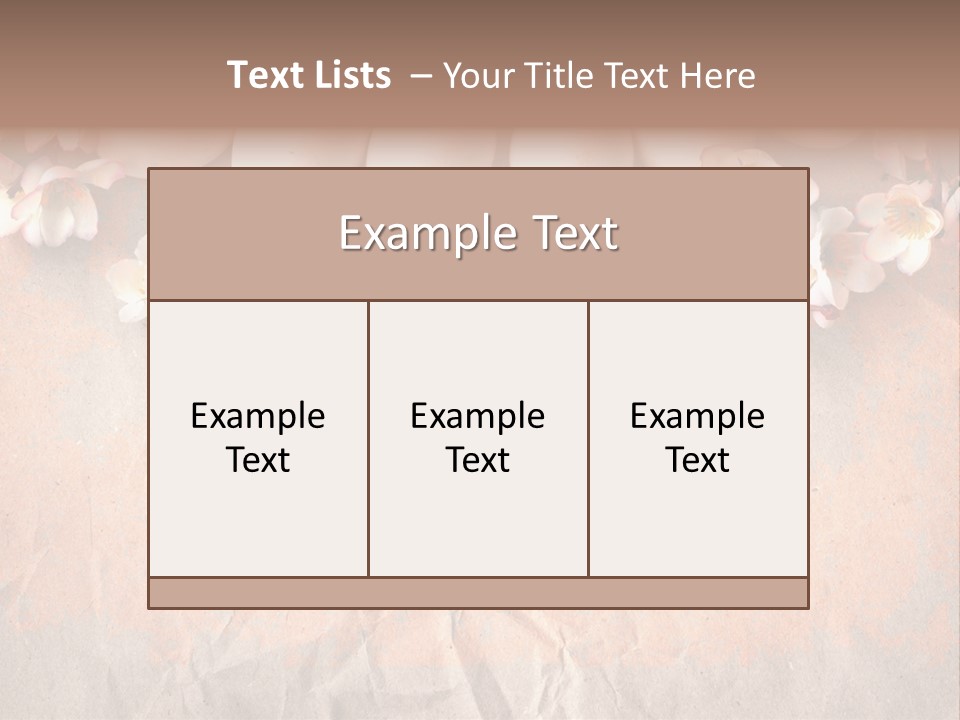White Empty Happy PowerPoint Template