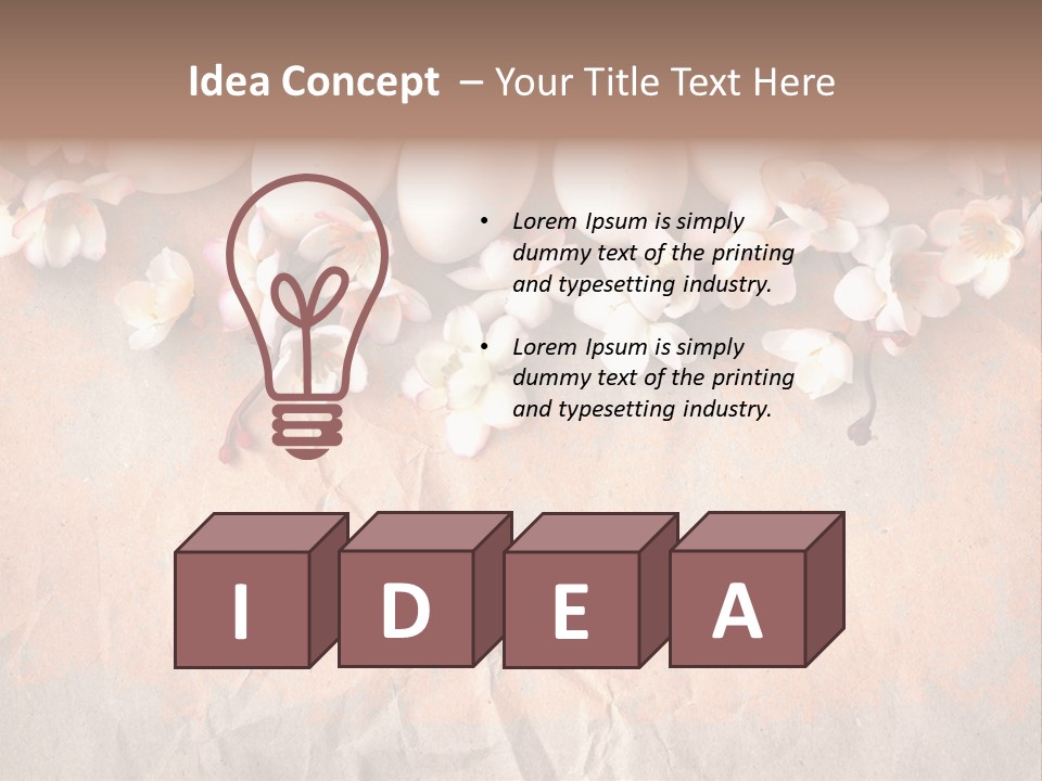 White Empty Happy PowerPoint Template