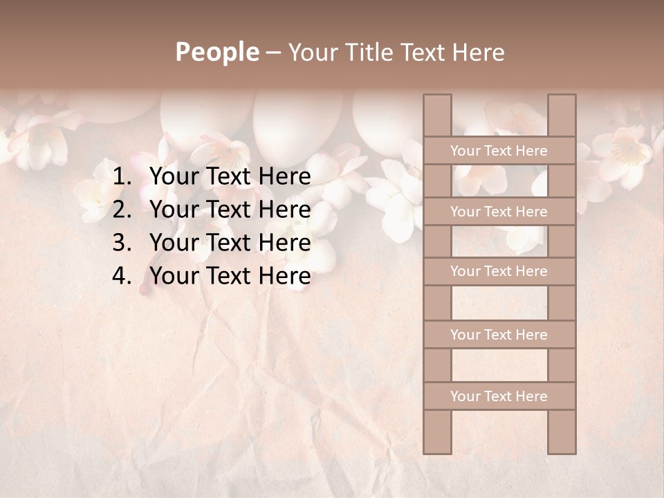 White Empty Happy PowerPoint Template