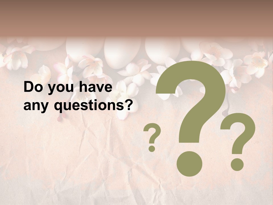 White Empty Happy PowerPoint Template