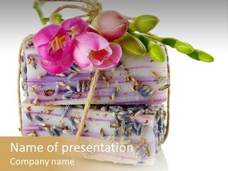 Flower Spa Bloom PowerPoint Template