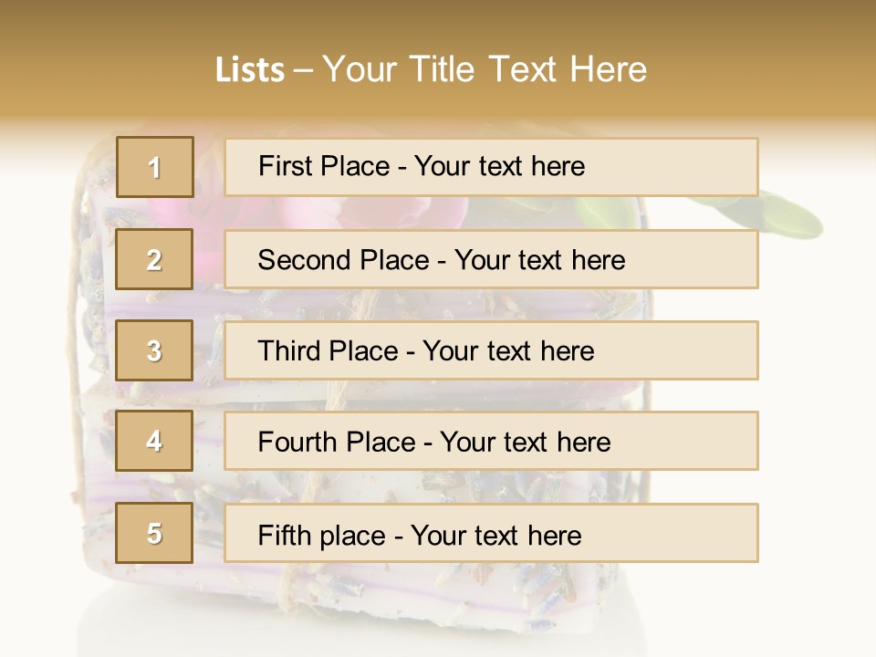 Flower Spa Bloom PowerPoint Template