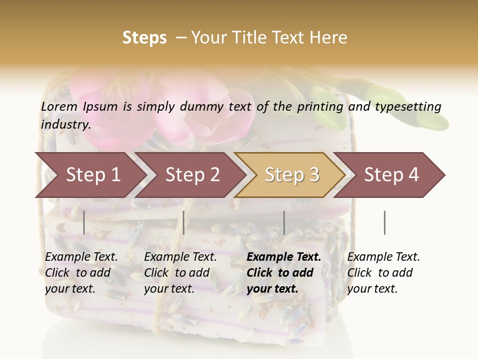 Flower Spa Bloom PowerPoint Template