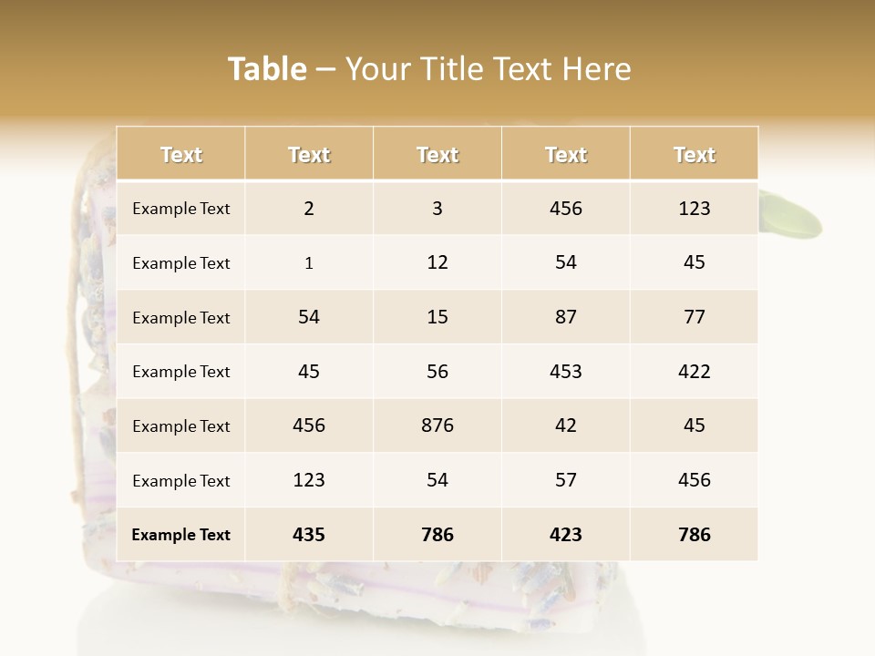 Flower Spa Bloom PowerPoint Template