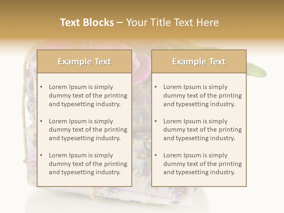 Flower Spa Bloom PowerPoint Template