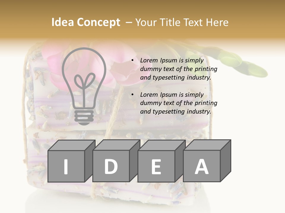 Flower Spa Bloom PowerPoint Template