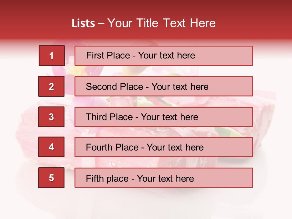 Toiletries Closeup Hygiene PowerPoint Template