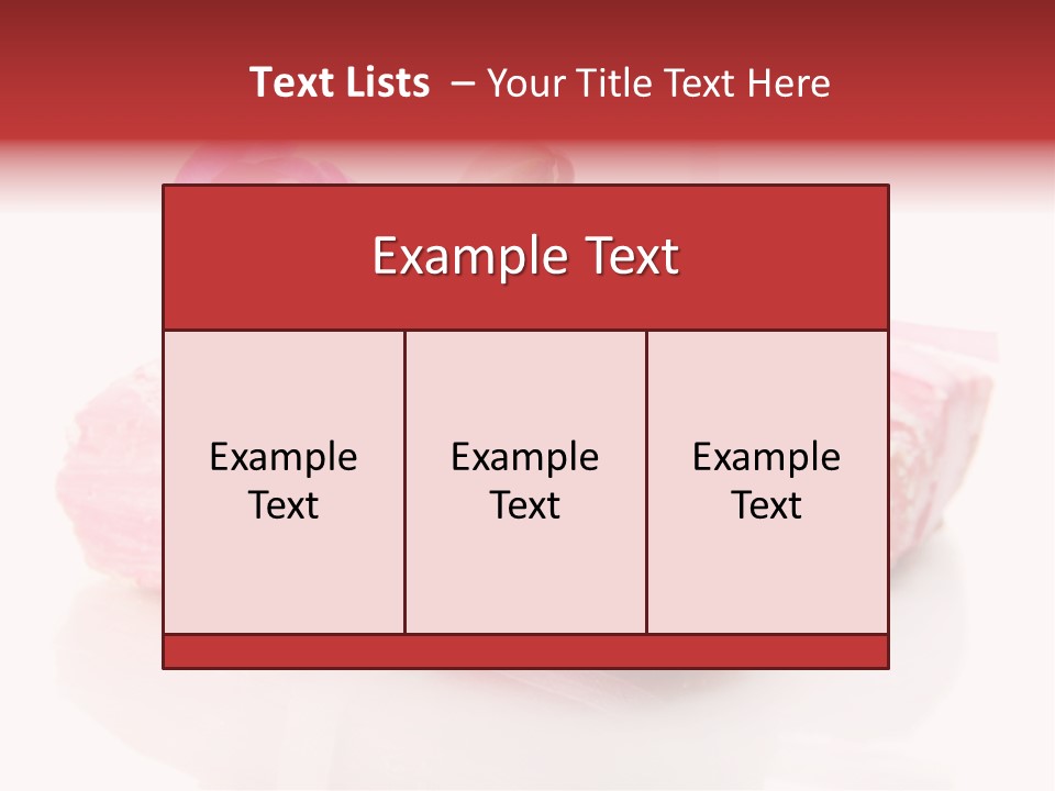 Toiletries Closeup Hygiene PowerPoint Template