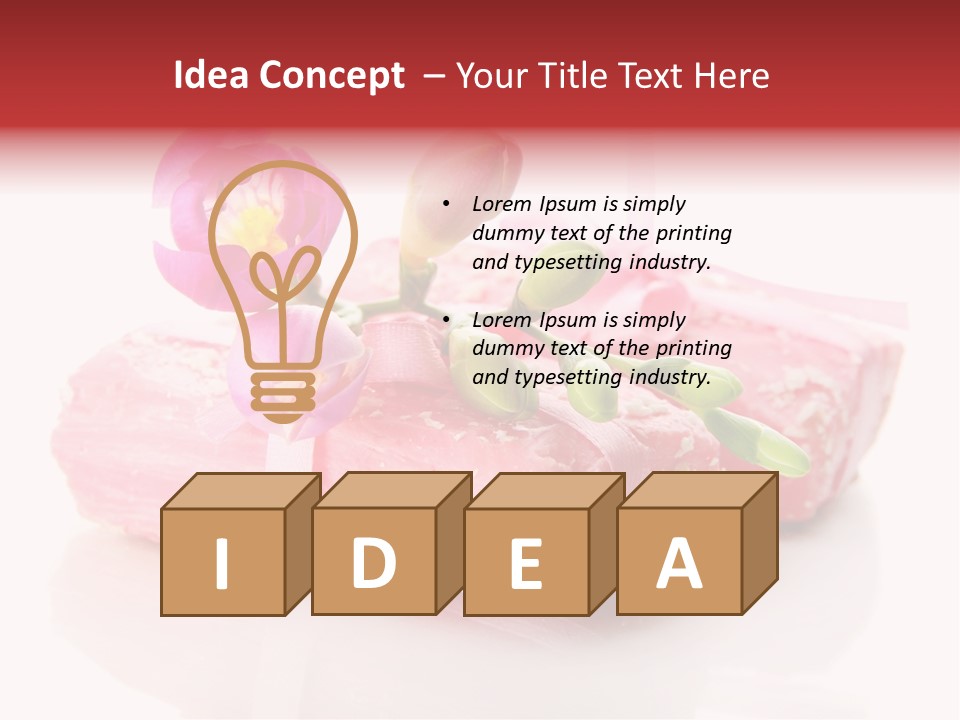 Toiletries Closeup Hygiene PowerPoint Template