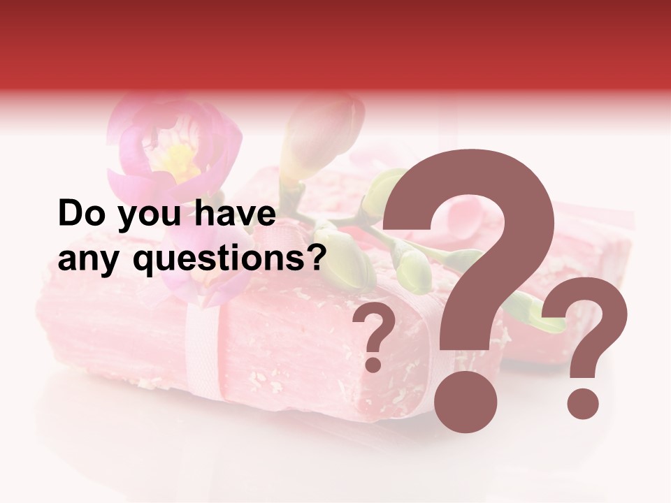 Toiletries Closeup Hygiene PowerPoint Template