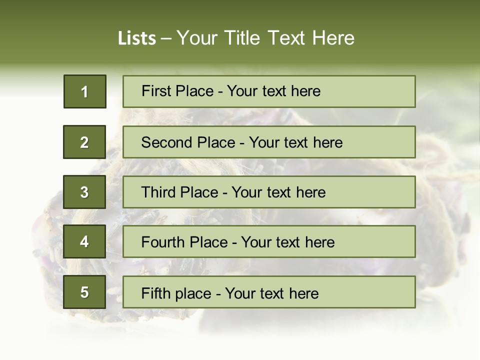 Bath Handmade Froth PowerPoint Template