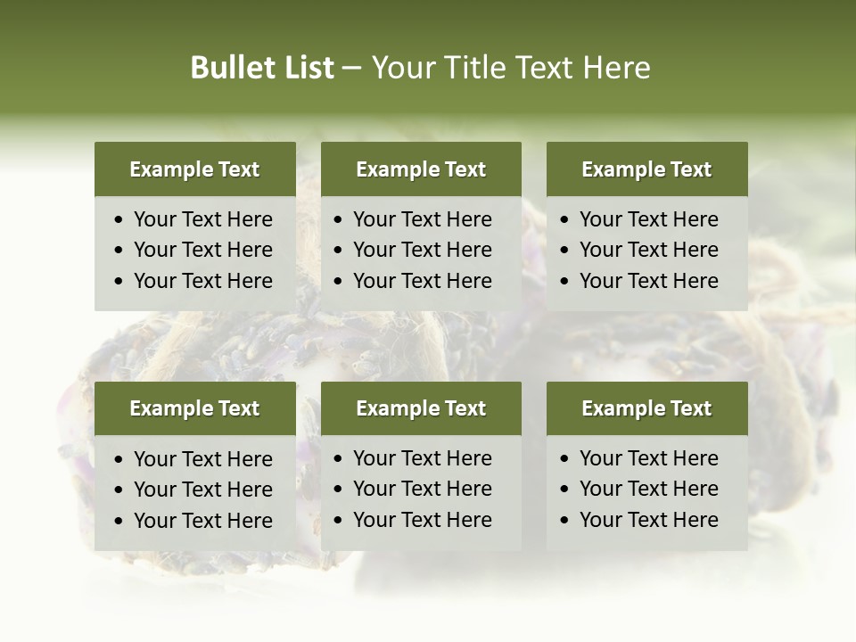 Bath Handmade Froth PowerPoint Template